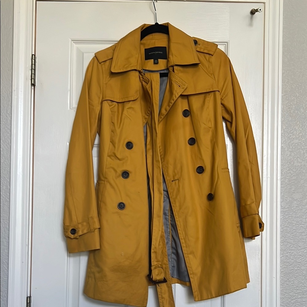 Banana Republic Golden Trench Coat